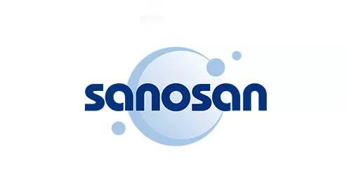 Косметика бренда SANOSAN, логотип