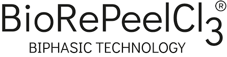 Косметика бренда BioRePeelCl3, логотип