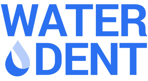 Косметика бренда WATERDENT, логотип