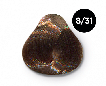 картинка 8/31 Крем-краска перманентная Color светло-русый золотисто-пепельный, 100 мл