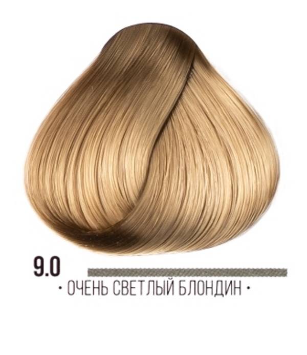 картинка 9.0 Стойкая крем-краска для волос ААА, очень светлый блондин, 100 мл