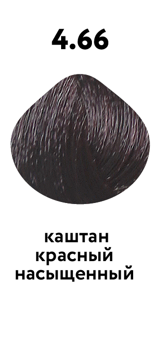 картинка 4.66 Крем-краска для волос Baco Color, каштан красный насыщенный, 100 мл