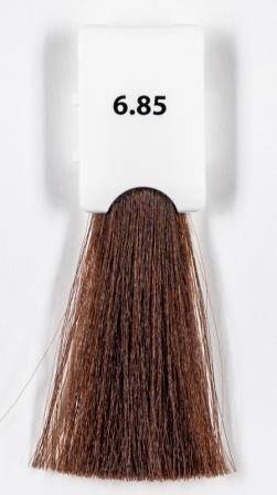 картинка 6.85 Крем-краска для волос Baco Color, темный махагоново-коричневый блондин, 100 мл