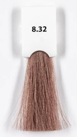 картинка 8.32 Крем-краска для волос Baco Color, светлый блондин золотисто фиолетовый, 100 мл