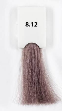 картинка 8.12 Крем-краска для волос Baco Color, светлый блондин пепельно-фиолетовый, 100 мл