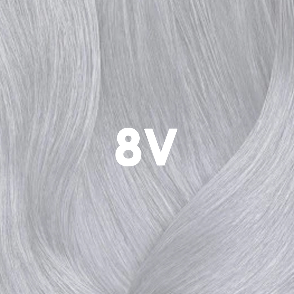 картинка 8V Безаммиачный краситель для волос Super Sync Pre-Bonded, светлый блондин перламутровый - 8.2, 90 мл