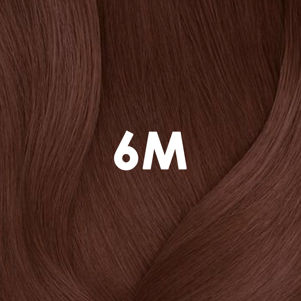 картинка 6М Безаммиачный краситель для волос Super Sync Pre-Bonded, темный блондин мокка - 6.8, 90 мл