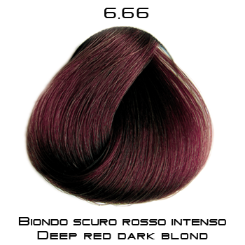 6.66 Крем-краска для волос Colorevo Темный блонди красный интенсивный 100 мл