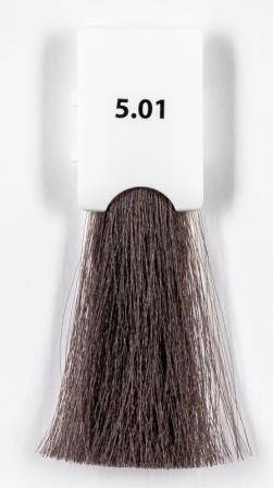 картинка 5.01 Крем-краска для волос Baco Color, натурально-пепельный светлый каштан, 100 мл