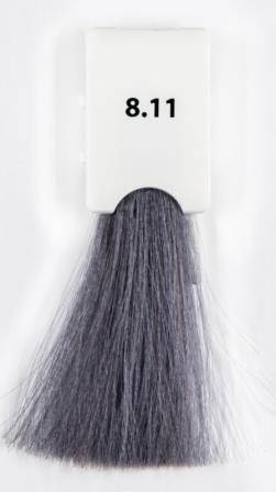 картинка 8.11 Крем-краска для волос Baco Color, светлый блондин интенсивно-пепельный, 100 мл