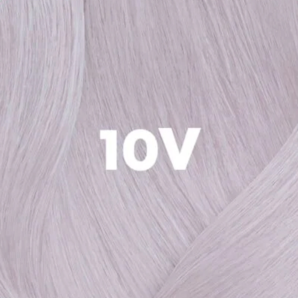картинка 10V Безаммиачный краситель для волос Super Sync Pre-Bonded, очень-очень светлый блондин перламутровый - 10.2, 90 мл