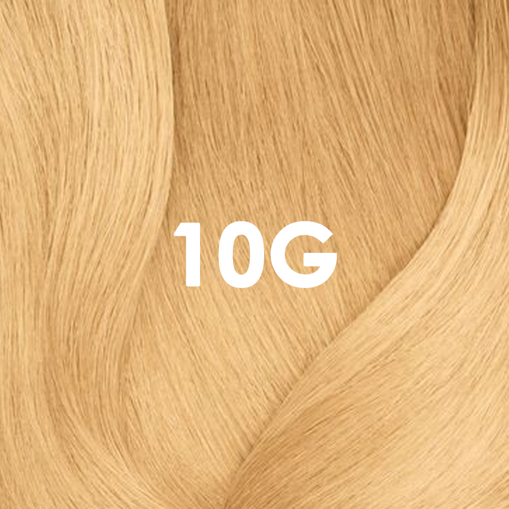 картинка 10G Безаммиачный краситель для волос Super Sync Pre-Bonded, очень-очень светлый блондин золотистый - 10.03, 90 мл