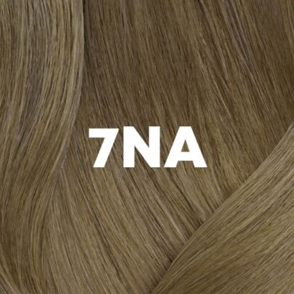 картинка 7NA Безаммиачный краситель для волос Super Sync Pre-Bonded, блондин натуральный пепельный - 7.01, 90 мл