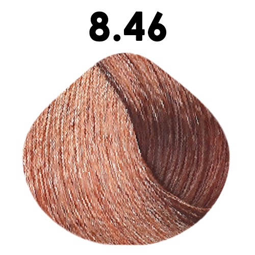 картинка 8.46 Крем-краска для волос Baco Color, светлый блондин медно-красный, 100 мл