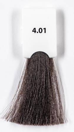 картинка 4.01 Крем-краска для волос Baco Color, натурально-пепельный каштан, 100 мл