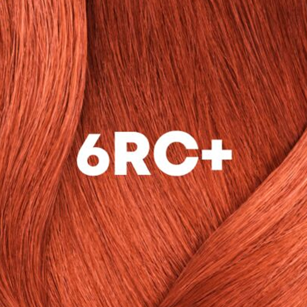 картинка 6RC+ Super Sync Pre-Bonded Безаммиачный краситель для волос, темный блондин красно-медный + - 6.64, 90 мл