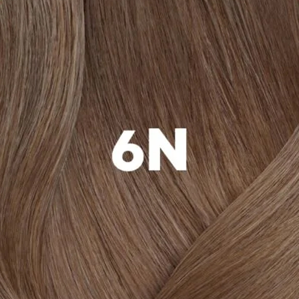 картинка 6N Безаммиачный краситель для волос Super Sync Pre-Bonded, темный блондин - 6.0, 90 мл