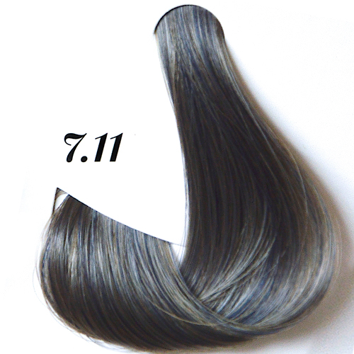 картинка 7.11 Полуперманентный краситель для волос Flow, Blonde Intense Ash, Русый Интенсивный Пепельный, 60 мл