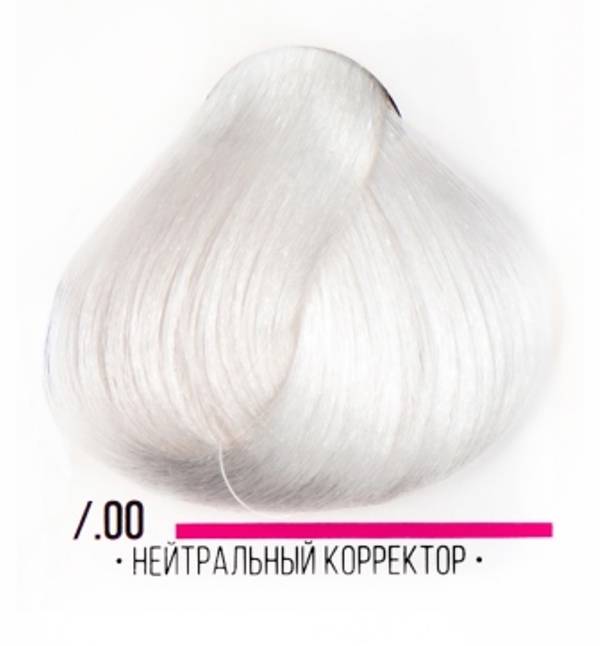 картинка .00 Стойкая крем-краска для волос ААА, нейтральный корректор, 100 мл