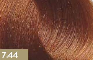 картинка 7.44 средний блондин медный насыщенный 100 мл