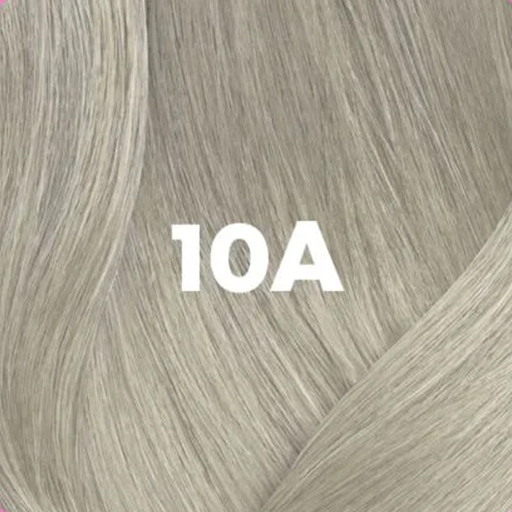 картинка 10A Безаммиачный краситель для волос Super Sync Pre-Bonded, очень-очень светлый блондин пепельный - 10.1, 90 мл