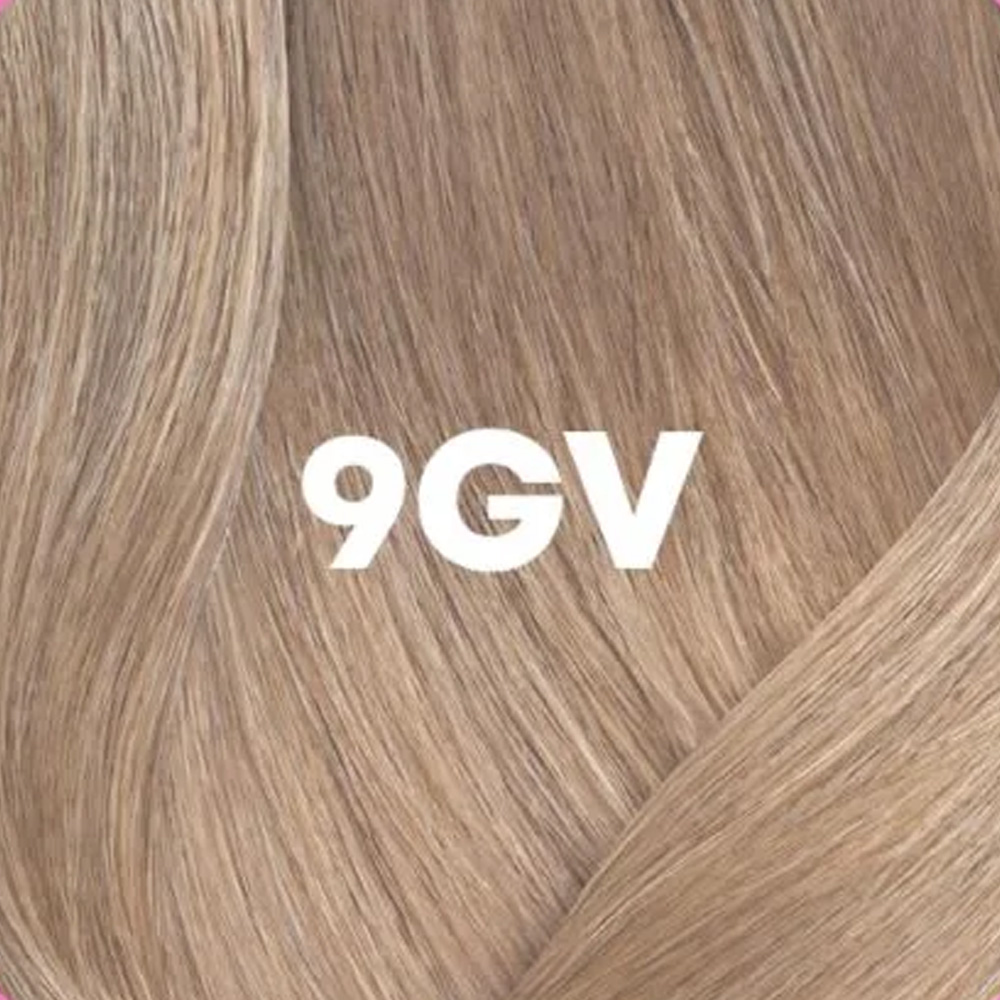 картинка 9GV Безаммиачный краситель для волос Super Sync Pre-Bonded, очень светлый блондин золотистый перламутровый - 9.32, 90 мл