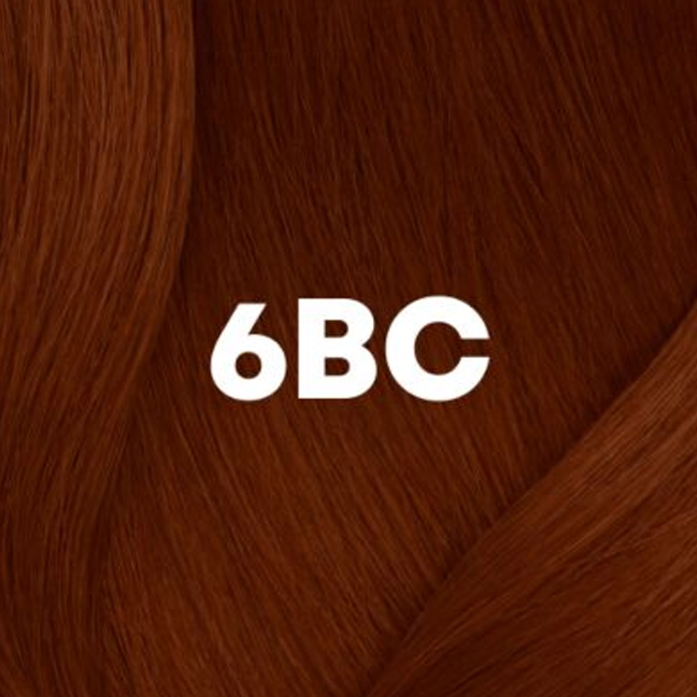 картинка 6BC Super Sync Pre-Bonded Безаммиачный краситель для волос, темный блондин коричнево-медный - 6.54, 90 мл