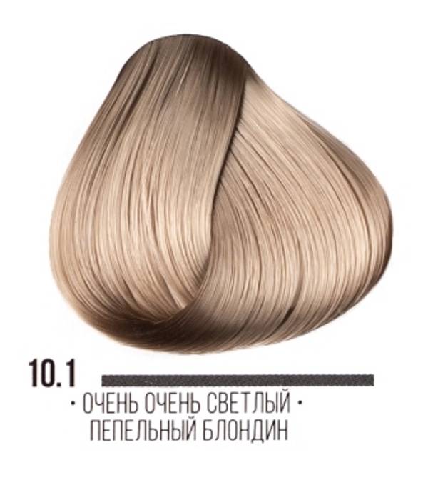 картинка 10.1 Стойкая крем-краска для волос ААА, очень очень светлый пепельный блондин, 100 мл