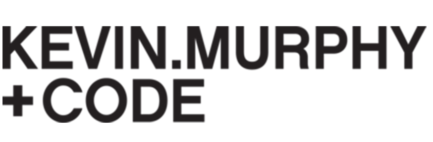 Косметика бренда KEVIN.MURPHY + CODE, логотип