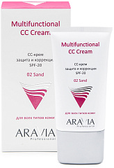 СС-крем защитный SPF-20 Multifunctional CC Cream Sand 02, 50 мл