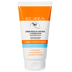 Крем после загара с пантенолом для лица и тела, 150 мл