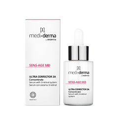 Сыворотка для лица липосомальная антивозрастная / SENS-AGE MD ULTRA CORRECTOR 3-A Concentrate 30 мл
