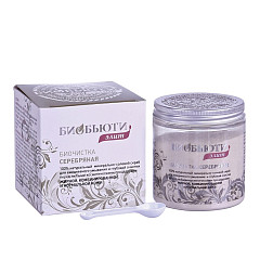 Биочистка серебряная для жирной, комбинированной и нормальной кожи, 200 гр