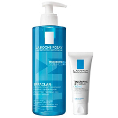 Набор: крем 40 мл + очищающий гель 400 мл