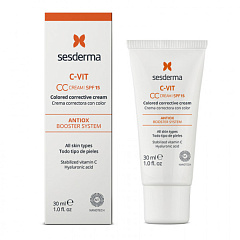 Крем корректирующий тон кожи C-Vit CC Cream, 30 мл