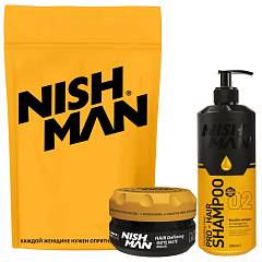 Набор для мужчин: гель для бритья 400 мл + одеколон 100 мл