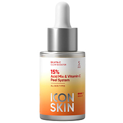 Пилинг с витамином С с 15% комплексом кислот для всех типов кожи лица, 30 мл