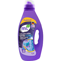 Универсальный гель-концентрат для стирки Extra Clean, 1300 мл