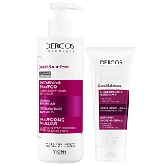 Набор для уплотнения волос: шампунь 400 мл + бальзам 200 мл