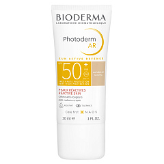 Солнцезащитный крем с тоном для кожи с покраснениями Photoderm AR SPF50+, 30 мл