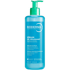 Очищающий гель для комбинированной, жирной и проблемной кожи лица и тела Sebium, 400 мл