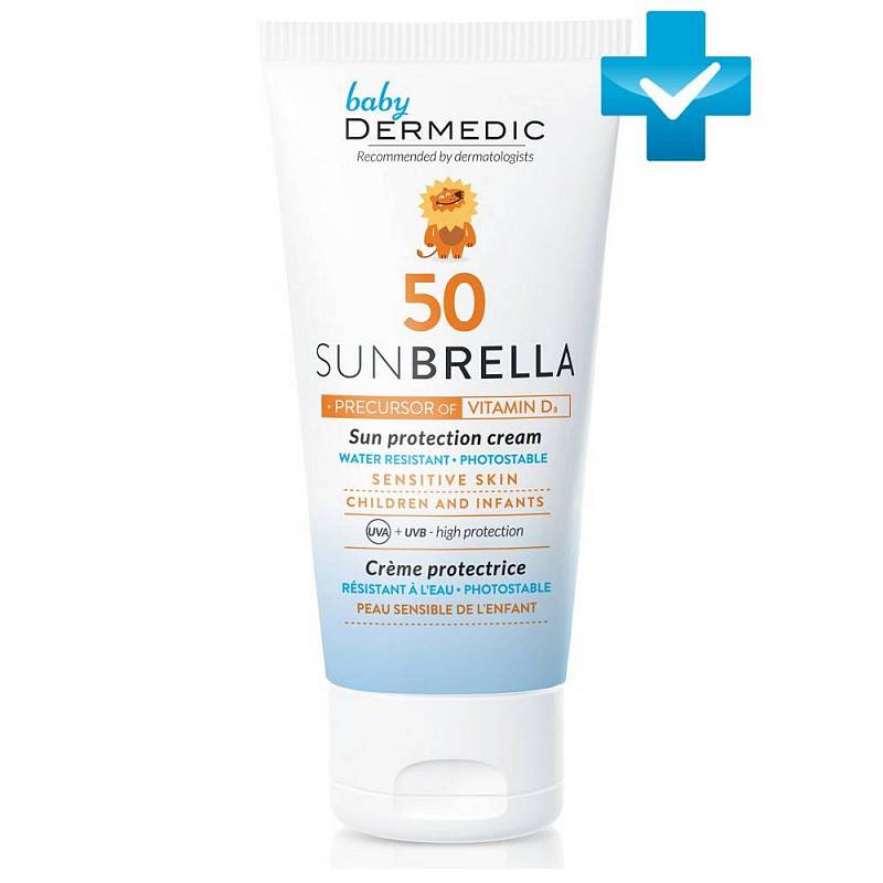 Детский солнцезащитный крем для лица SPF 50 Baby Sun Protection Cream, 50 мл