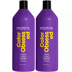 Набор для окрашенных волос Color Obsessed: шампунь, 1000 мл х 2 шт