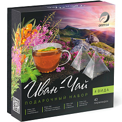 Подарочный набор "Иван-чай", 40 пирамидок х 2,5 гр