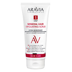 Скраб-эксфолиант для глубокого очищения кожи головы с АНА-кислотами и минералами Mineral Hair Exfoliating-Scrub, 200 мл