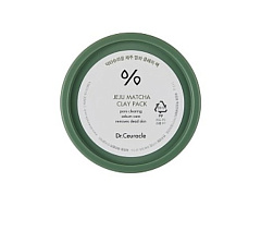 Очищающая глиняная маска с матчей, 115 гр