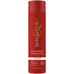 Гель для душа с кислотами против несовершенств кожи SOS Shower Gel, 300 мл
