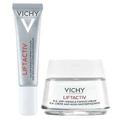 Набор антивозрастных средств: дневной крем 50 мл + крем для век 15 мл