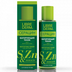 Тоник матирующий Серацин 100 мл
