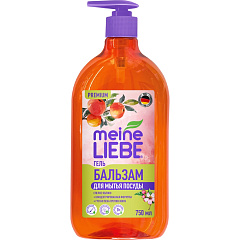 Гель-бальзам для мытья посуды «Спелое яблоко» концентрат, 750 мл